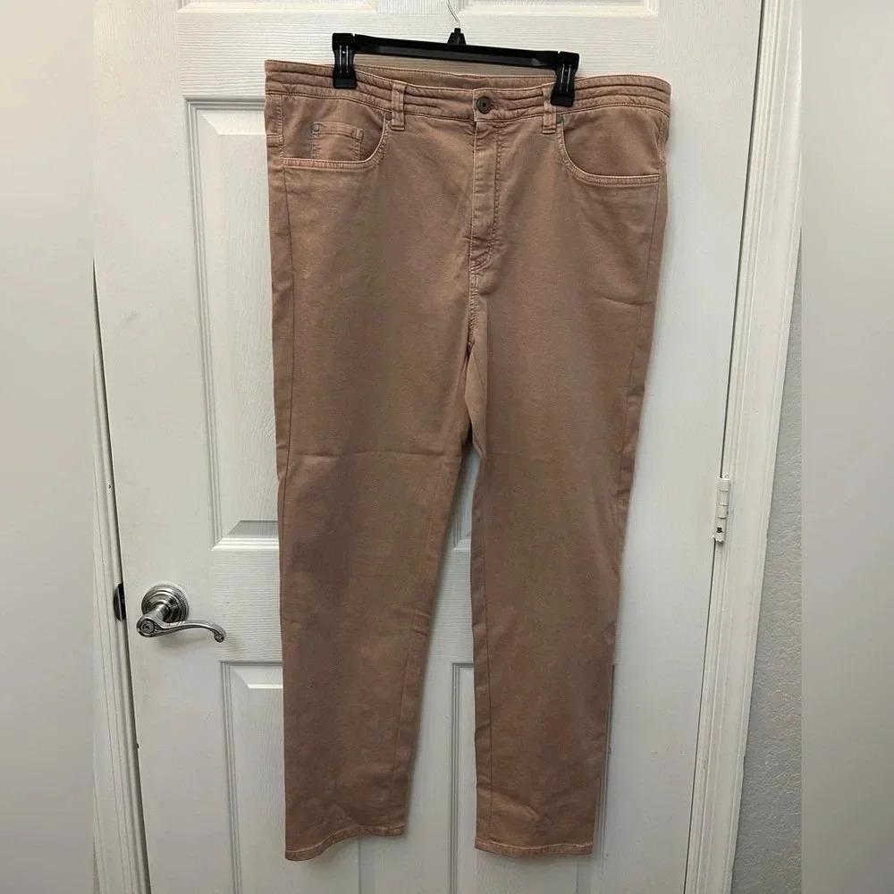 Brunello Cucinelli women's jeans the paper bag loose rose